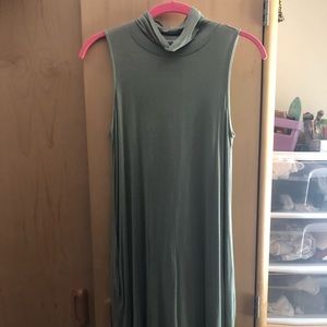 NWOT Cowl/Turtle Neck Mint Green Dress